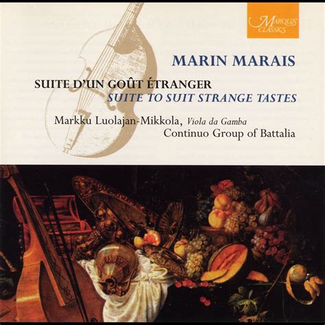 Marin Marais Suite D Un Gout Etranger Album By Markku Luolajan