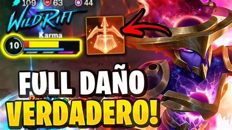 ESTA BUILD DE DAÑO VERDADERO ME SORPRENDIO Wild Rift YouTube