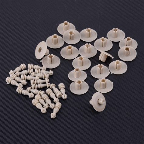 Amazon Madahu Fastener Clip 20pcs Beige Door Trim Panel Clips