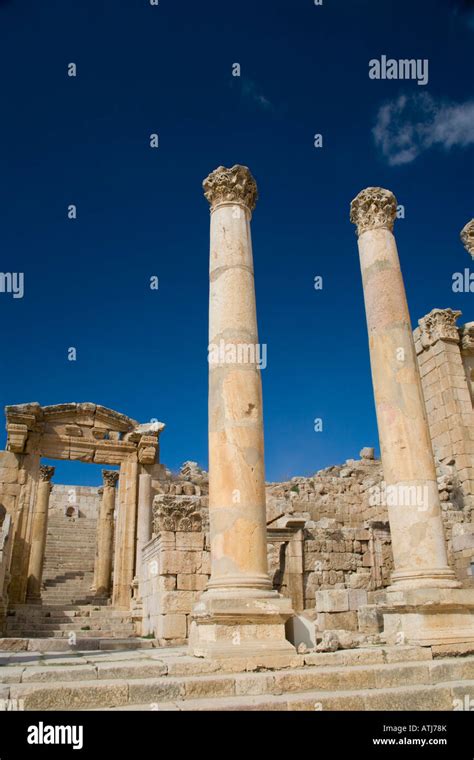 Jerash Landmarks Hi Res Stock Photography And Images Alamy