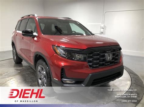 New Honda Passport Awd Trailsport D Sport Utility In Massillon