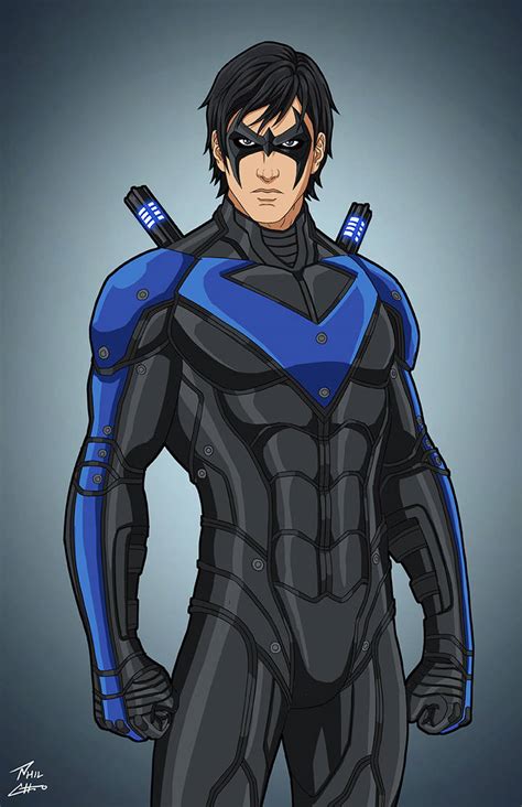 Nightwing Arkham City 01 By Phil Cho On Deviantart