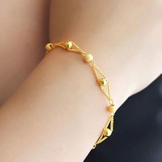 Original Saudi Gold 24K Nasasangla Bracelet For Women Aesthetic