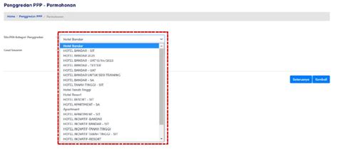 Tourlist Wiki Permohonan Penggredan Baharu Ppp V