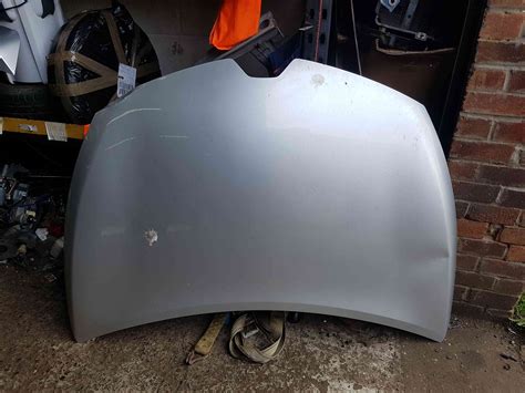 Renault Clio MK4 2013 2018 Front Bonnet Silver Ted69 Store Renault