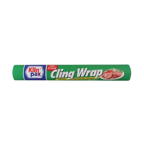 Jual Cling Wrap Plastik Pembungkus Makanan Cm X Meter Refill Klin