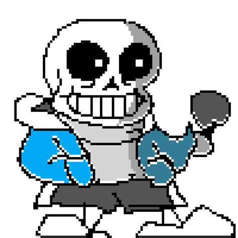 Pixilart Fnf Sans Aus By Matthew2013