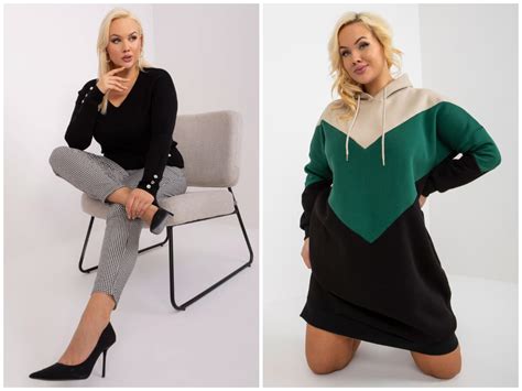 Modne duże rozmiary nowa kolekcja odzieży plus size Koszulki i t