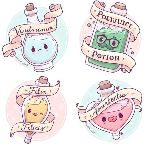 Personnage Dessin Kawaii Harry Potter Poudlard