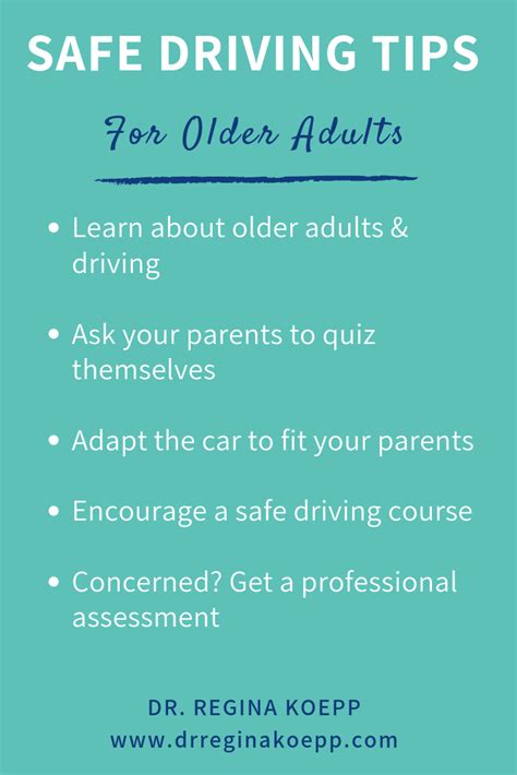 Dr Regina Koepp Shares Safe Driving Tips And Recommendations For Older