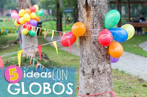 Ideas Con Globos Para Fiestas Manualidades Infantiles