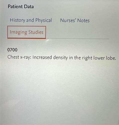 Solved with inspiratory and expiratory wheezes noted. The | Chegg.com