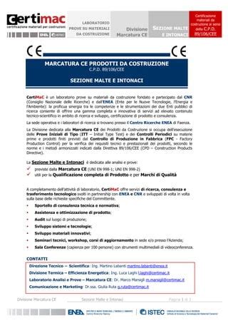 Marcatura Ce Malte E Intonaci Pdf