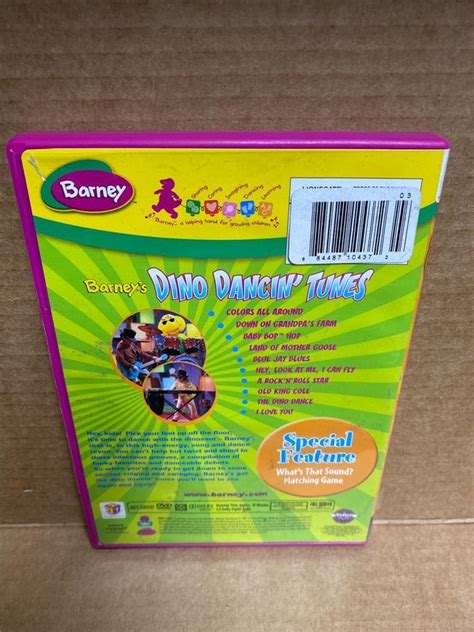 Barney Barneys Dino Dancing Tunes Dvd Grelly Usa