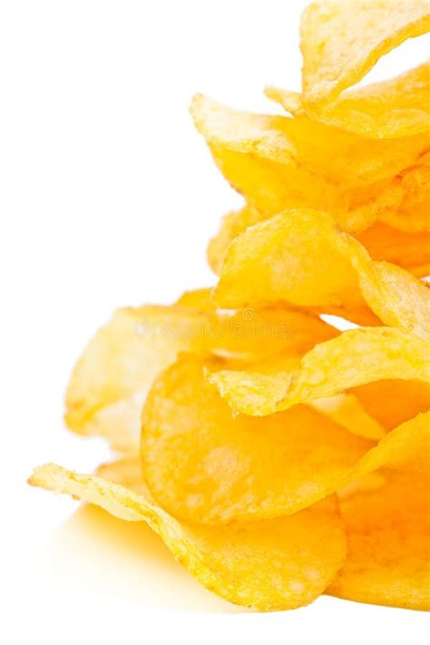 Potato Chips Stock Image Image Of Group Nice Clipping 23398821