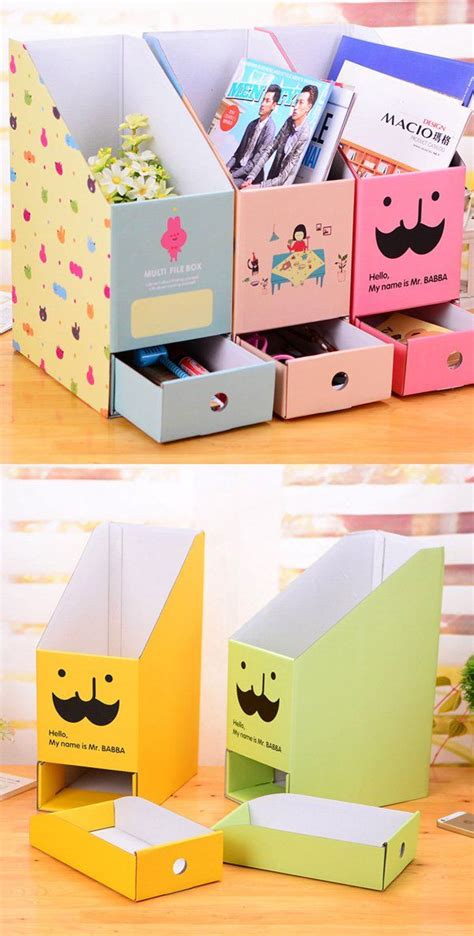 20 Diy Storage Box Ideas Cuded Diy Storage Boxes Cardboard Crafts