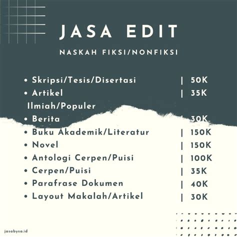 Jual Jasa Edit Naskah Shopee Indonesia