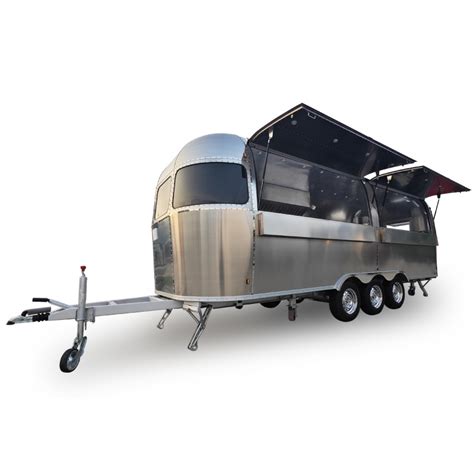 Customized Ss304 Food Truck Enclosed Mobile Concession Food Vending