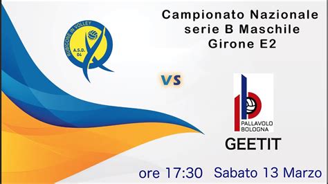 Serie B M Rubicone In Volley Vs GEETIT Pallavolo Bologna YouTube