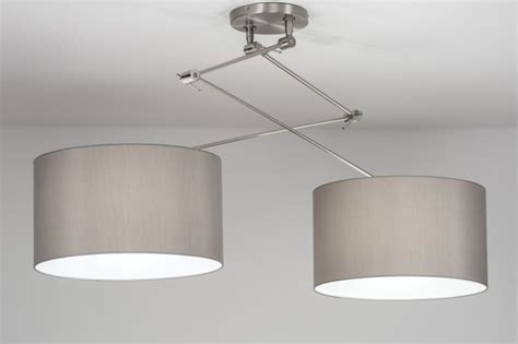 Hanglamp Landelijk Modern Staal Rvs Stof