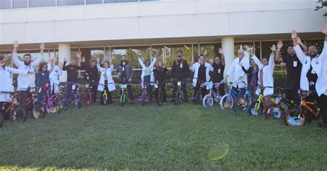 AdventHealth Sebring Doctors Donate 150 Bicycles to Children in Need | AdventHealth Sebring