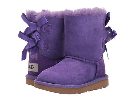 UGG Kids Bailey Bow II (Toddler/Little Kid) | Girls shoes kids, Girls ...