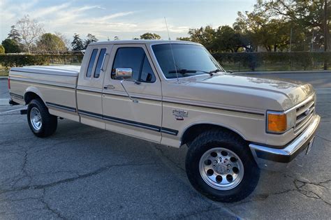 No Reserve 1991 Ford F 250 HD XLT Lariat SuperCab 7 5L For Sale On BaT