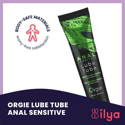 Orgie Lube Tube Anal Sensitive Lubricant Lazada PH