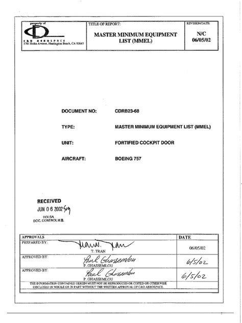 Candd Aero Mmel Supplement 757 Pdf