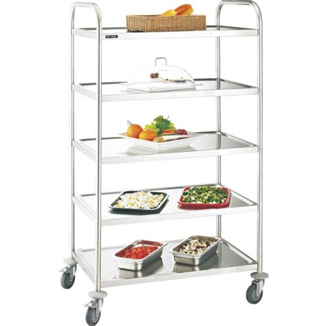 Casselin Chariot Inox Plateaux Chr Avenue