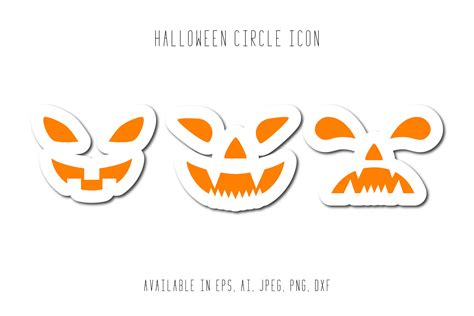 Halloween Emoji Emoticon Sticker Graphic by creative teacher · Creative ...