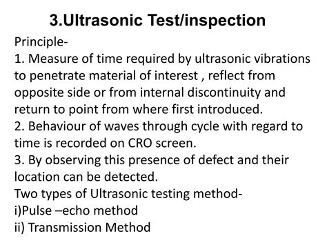 Non Destructive Testing Ppt