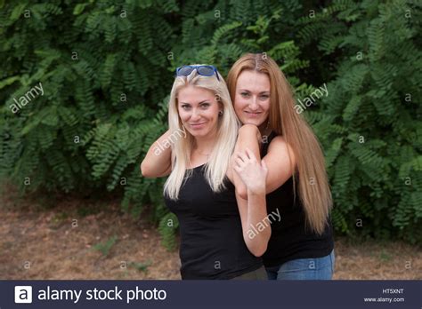 girls   nature  res stock photography  images alamy