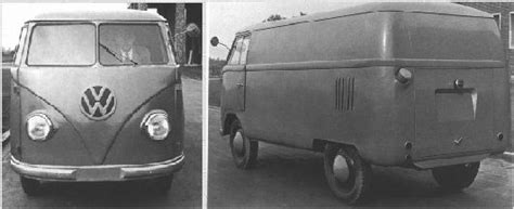 Og 1950 Volkswagen Vw T1 Transporter Kastenwagen Prototype Dated