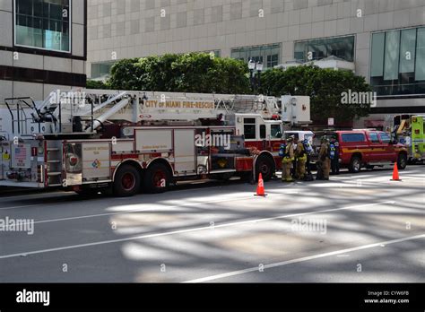 Miami Fire Rescue, Florida Stock Photo - Alamy