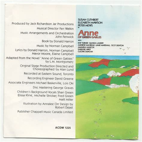 Anne Of Green Gables: The Charlottetown Festival Production – NeverDieMedia