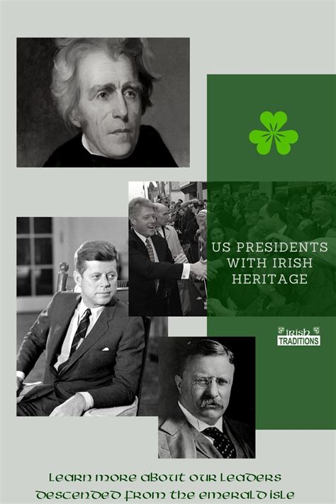 Us Presidents Connected To Ireland • Irish Traditions A Tipperary