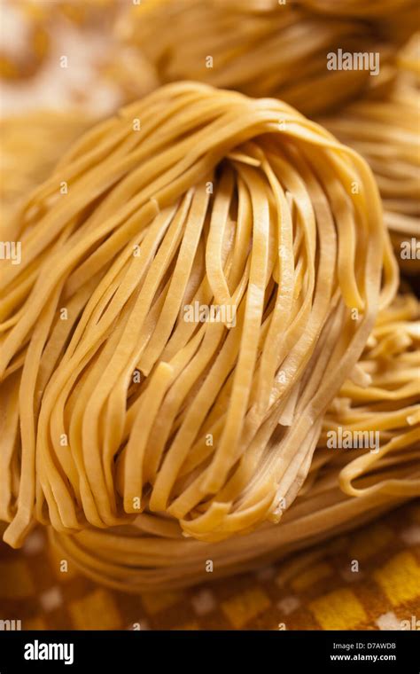 Dry Chinese Egg Noodles Stock Photo Alamy