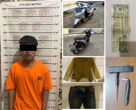 Tim Tekab Presisi Polres Metro Kembali Berhasil Tangkap Pelaku