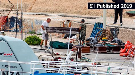 Migrant Boat Capsizes Near Italy Killing At Least 13 Women The New