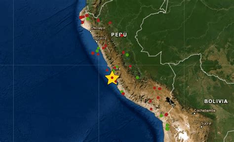 Fuerte Sismo En Lima De Magnitud 5 5 Se Registró Hoy 12 De Mayo Reporta