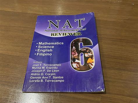 National Achievement Test NAT Reviewer Hobbies Toys Books