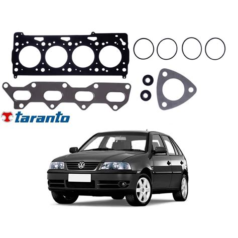 Jogo Junta Cabeçote Taranto Volkswagen Gol Power 10 16v 2003 A 2005