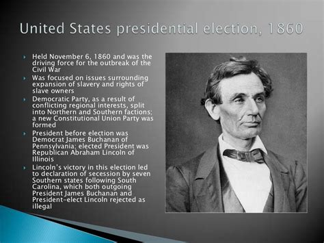 United States Presidential Elections Of 1860 1928