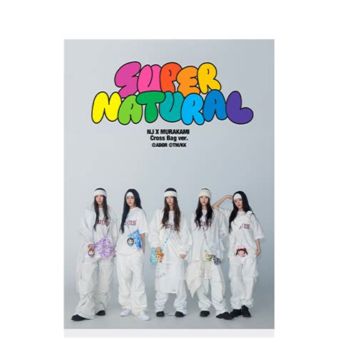 NewJeans Supernatural NJ X MURAKAMI Cross Bag Ver CD MAXI