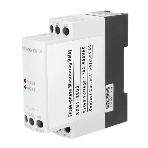 Buy 3 Phase Voltage Monitoring Relay Sequence Relay Lcd Phase Failure