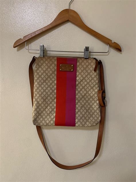 Kate Spade Victoria Classic Stucco Cross Body Bag On Carousell