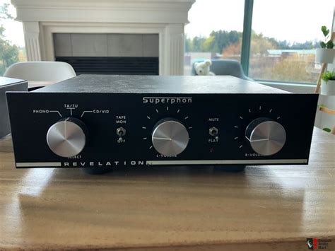 Superphon Dm 200 Power Amplifier And Revelation Preamp Photo 3833908