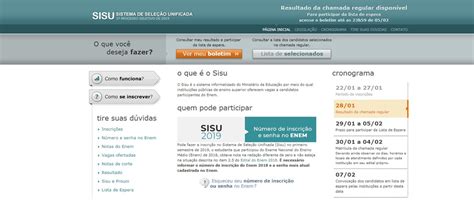 Sisu 2019 Resultado é Divulgado Veja A Lista De Aprovados Guia De