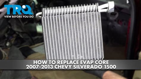 How To Replace Evap Core Chevrolet Silverado Youtube